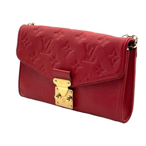 louis vuitton pochette saint-germain|Louis Vuitton WOC Empreinte Saint Germain Pochette Red GHW .